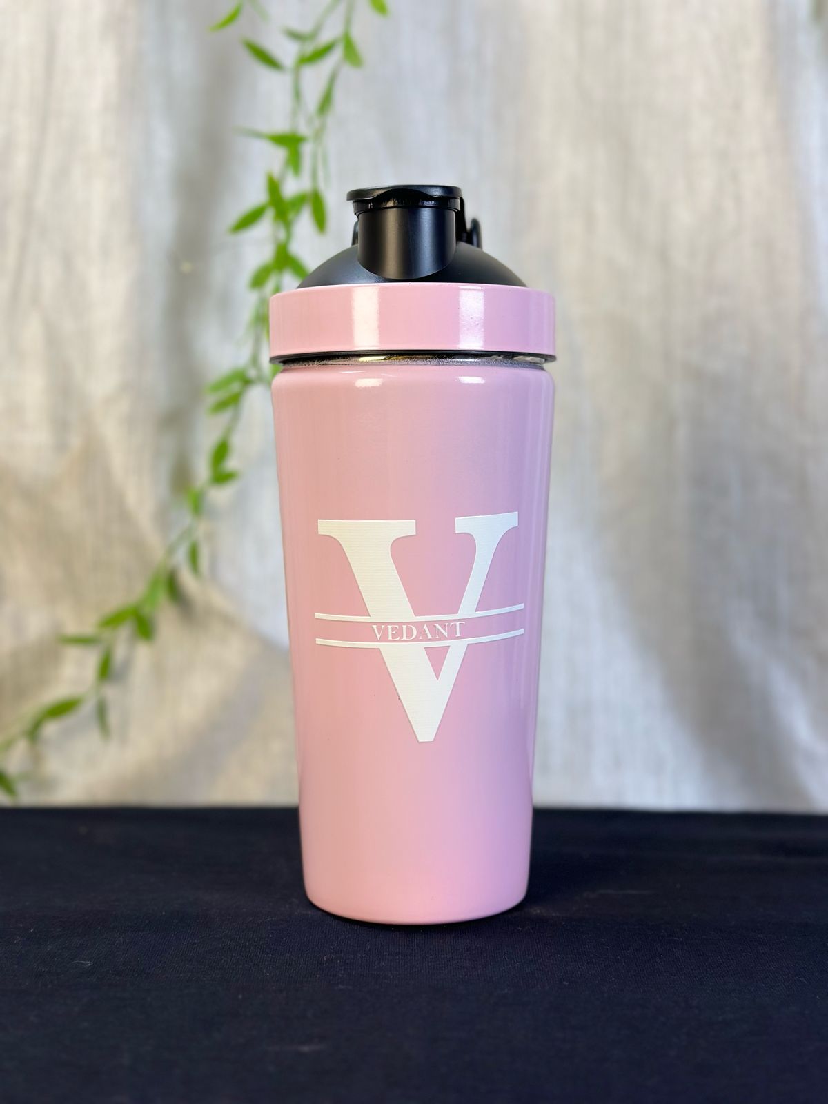 Hozzby Stainless Steel Intials Of You Gym Shaker