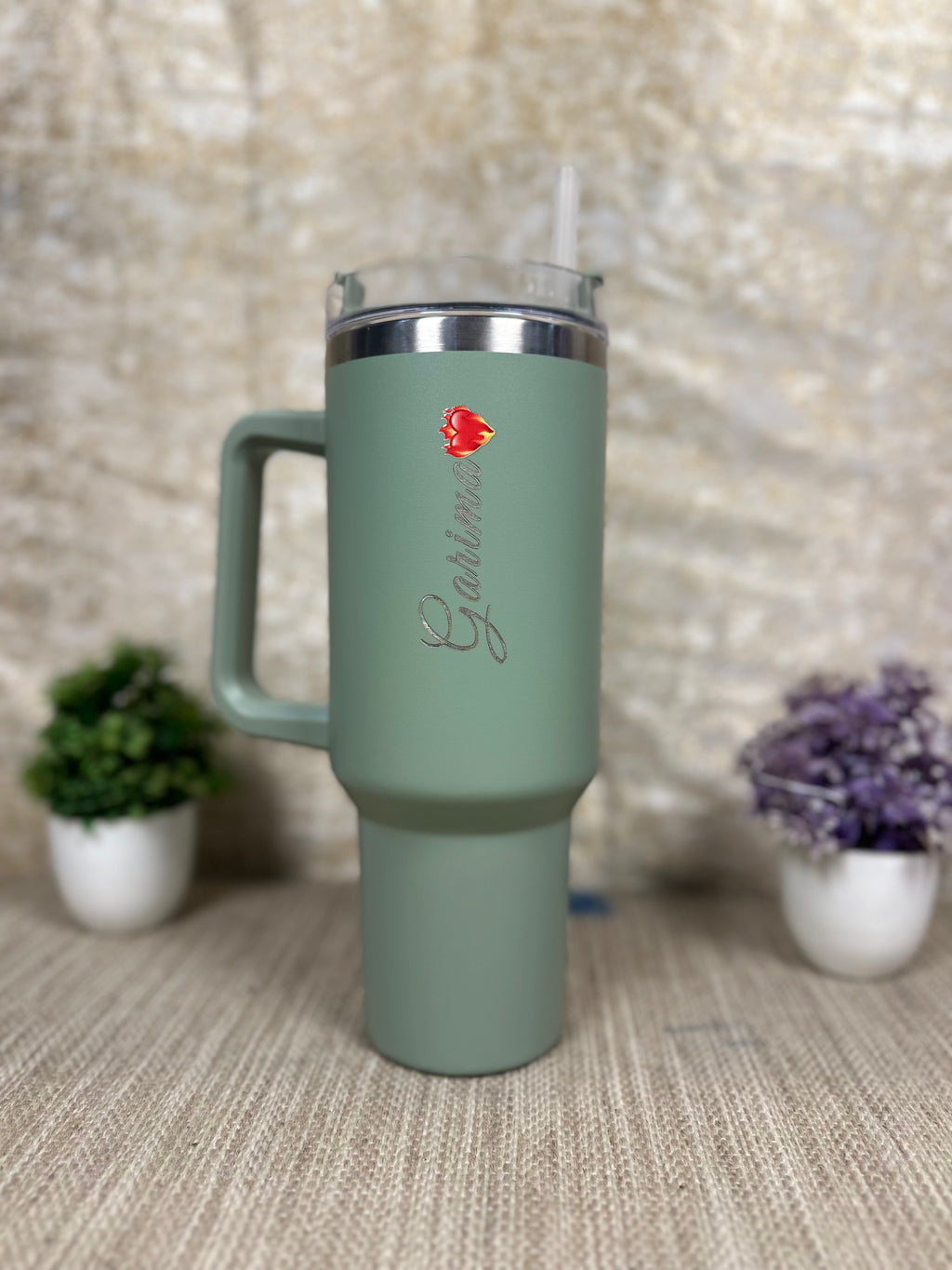 Personalized Stainless Steel 1200 ML Stainley Inspired  Tumbler Multicolor