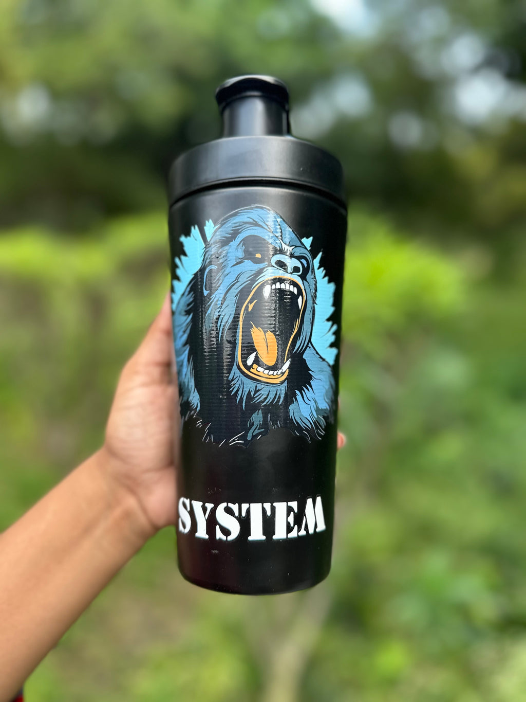 Personalized Unleash beast Mode Stainlesss Steel Gym Shaker 750 ML