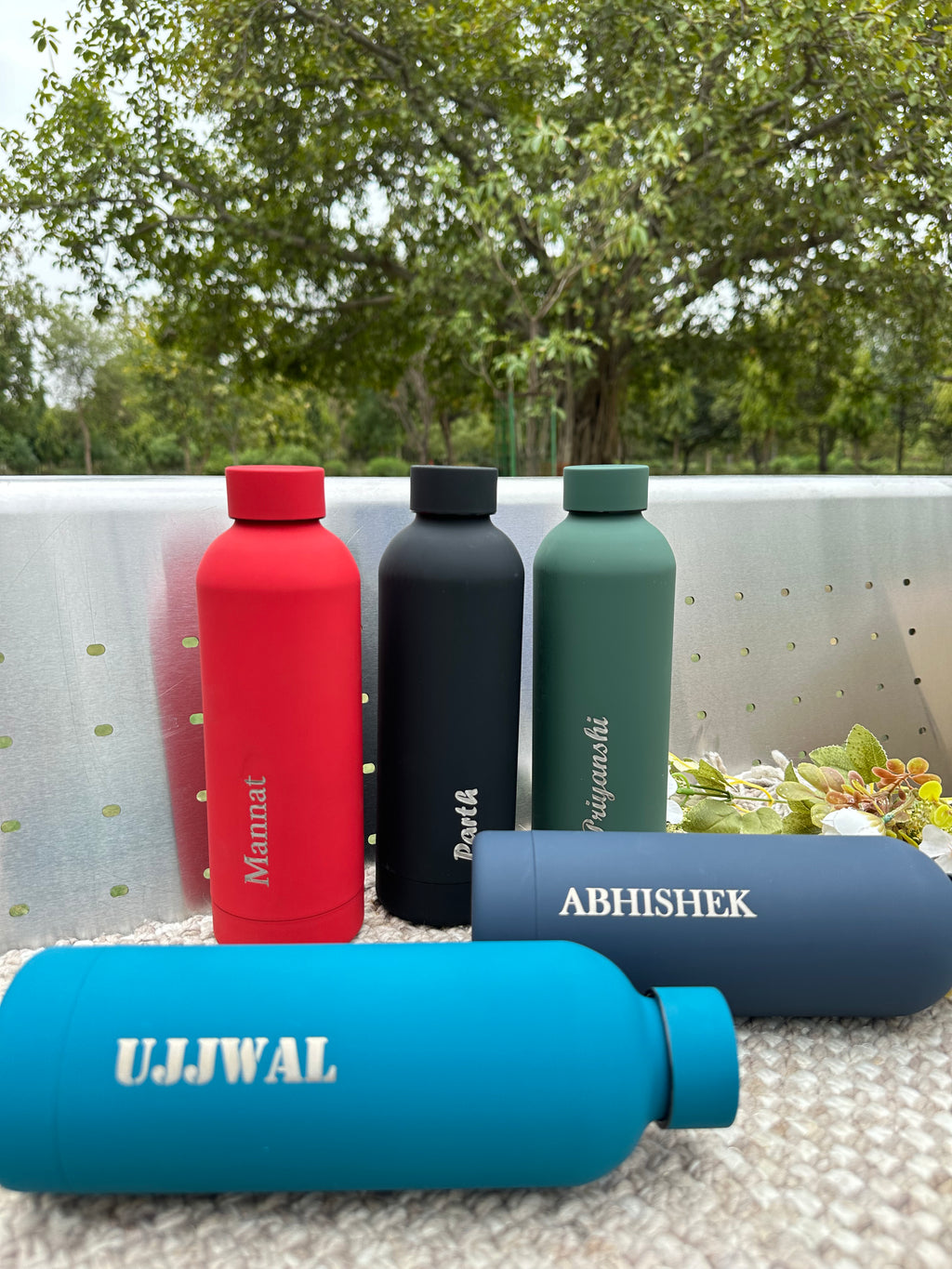 Matte Finish Customised Hot & Cold Water Bottle | 500 ml | Multicolour With Cod Available