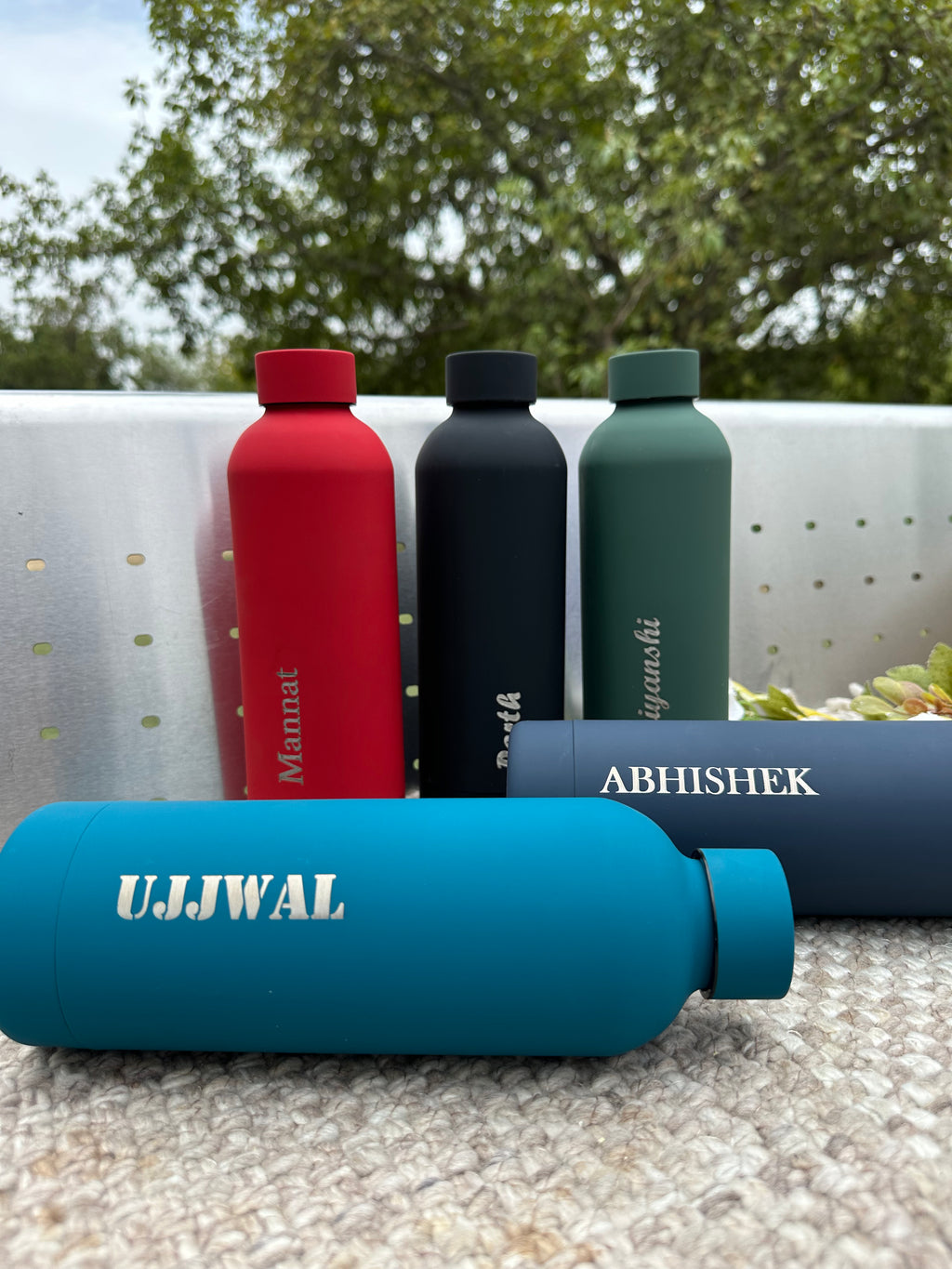 Matte Finish Customised Hot & Cold Water Bottle | 500 ml | Multicolour With Cod Available