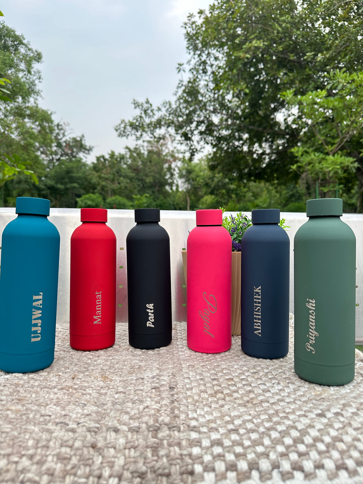 Matte Finish Customised Hot & Cold Water Bottle | 500 ml | Multicolour With Cod Available