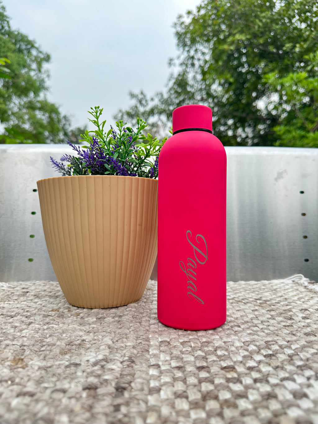 Matte Finish Customised Hot & Cold Water Bottle | 500 ml | Multicolour With Cod Available