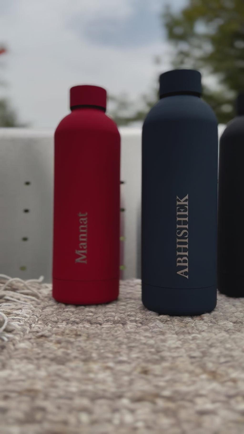 Matte Finish Customised Hot & Cold Water Bottle | 500 ml | Multicolour With Cod Available