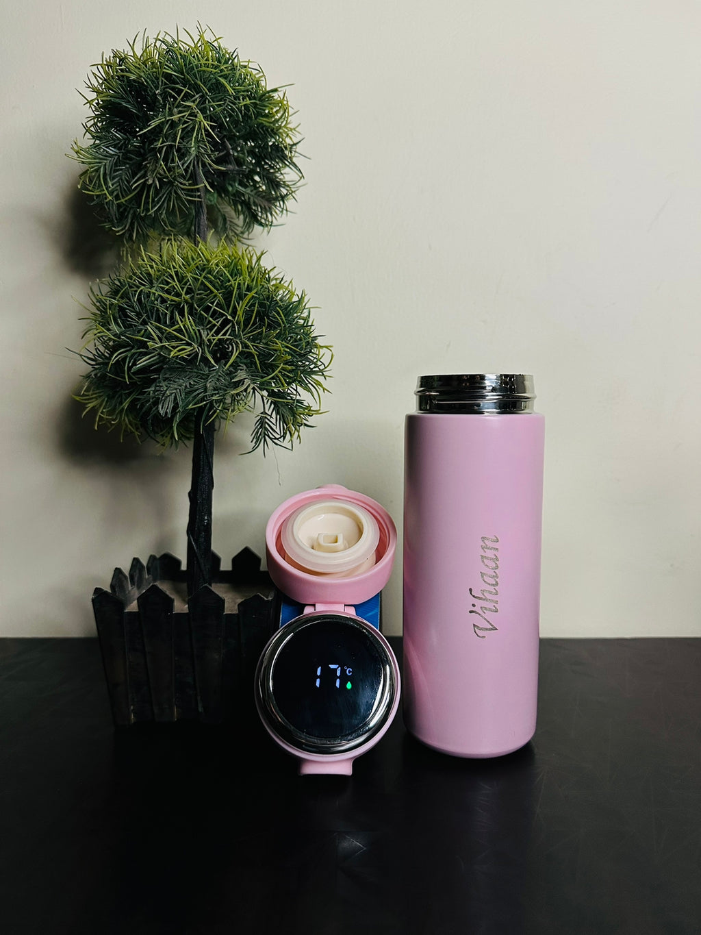 Personalized Stainless Steel Temperature Bottle (380 Ml)