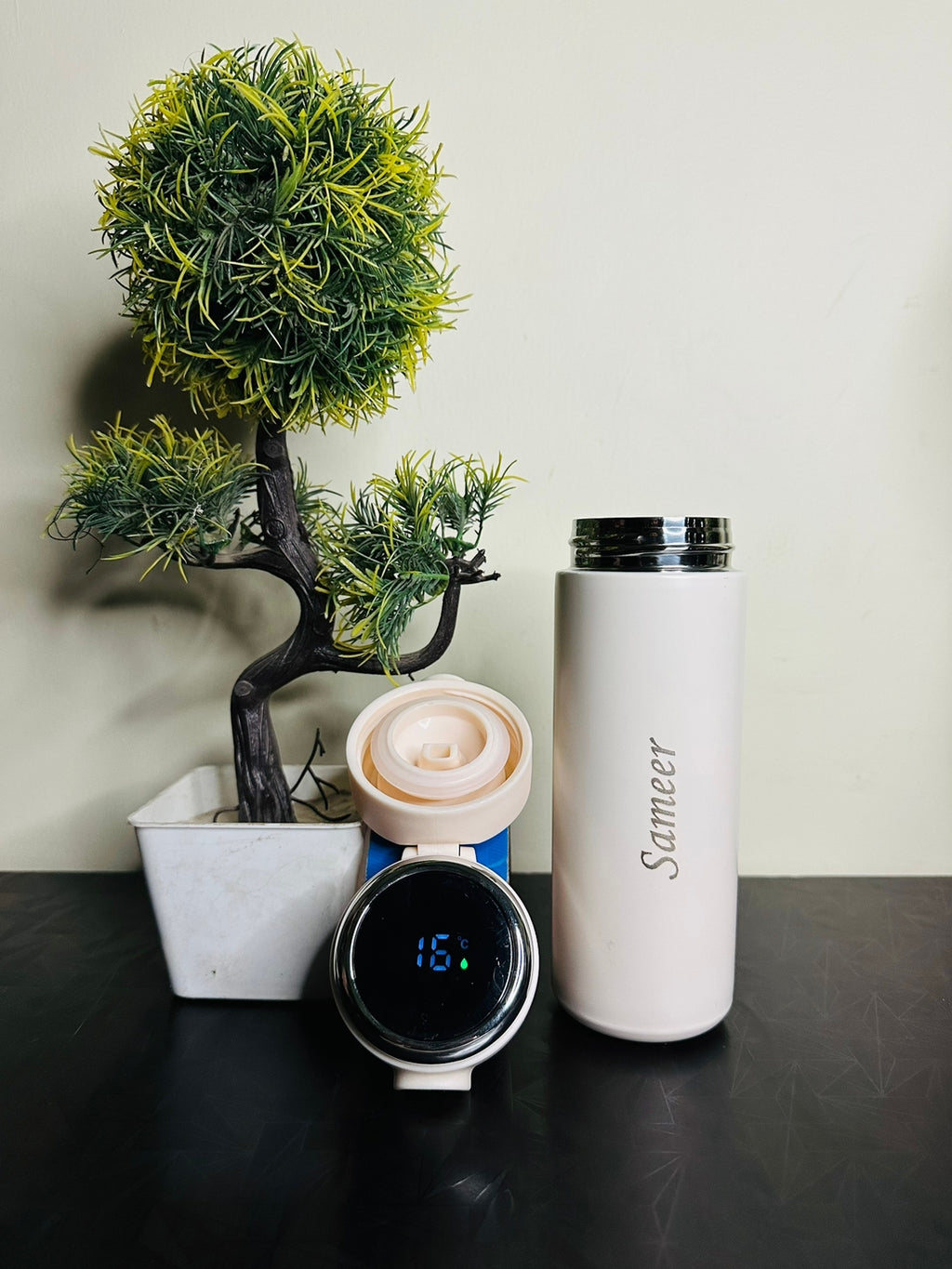 Personalized Stainless Steel Temperature Bottle (380 Ml)
