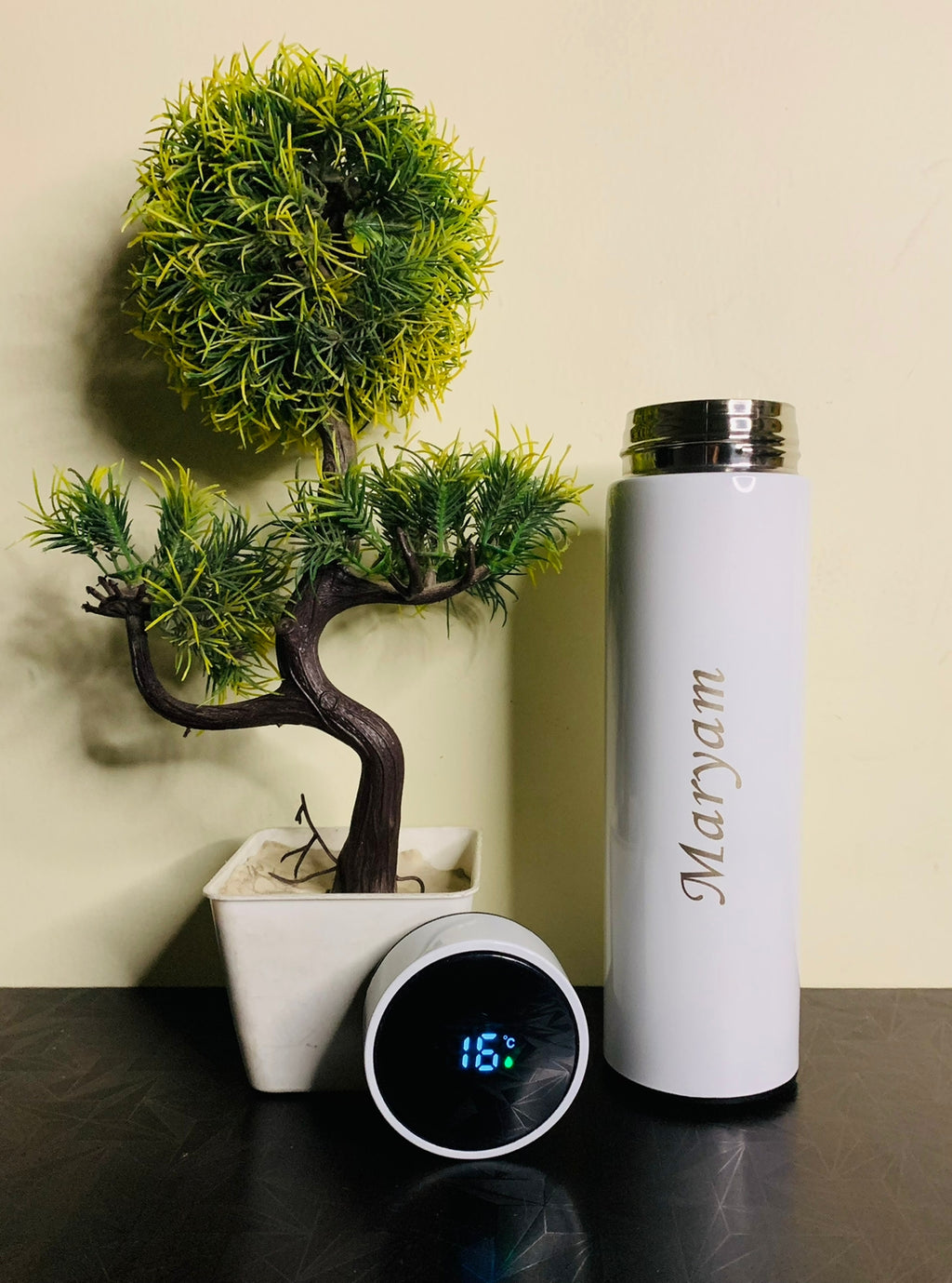 Personalised Stainless Steel Temperature Bottle | 6-8 hours hot cold water | Shop Now